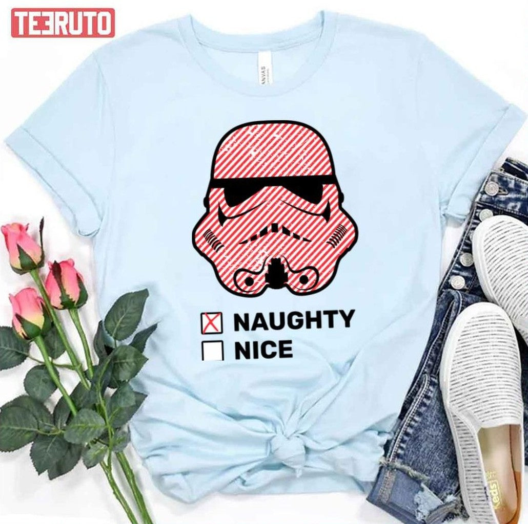 Naughty Or Nice Stormtrooper Unisex T-Shirt