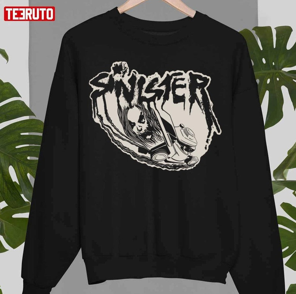 Sinister Lawn Mower White Unisex T-Shirt