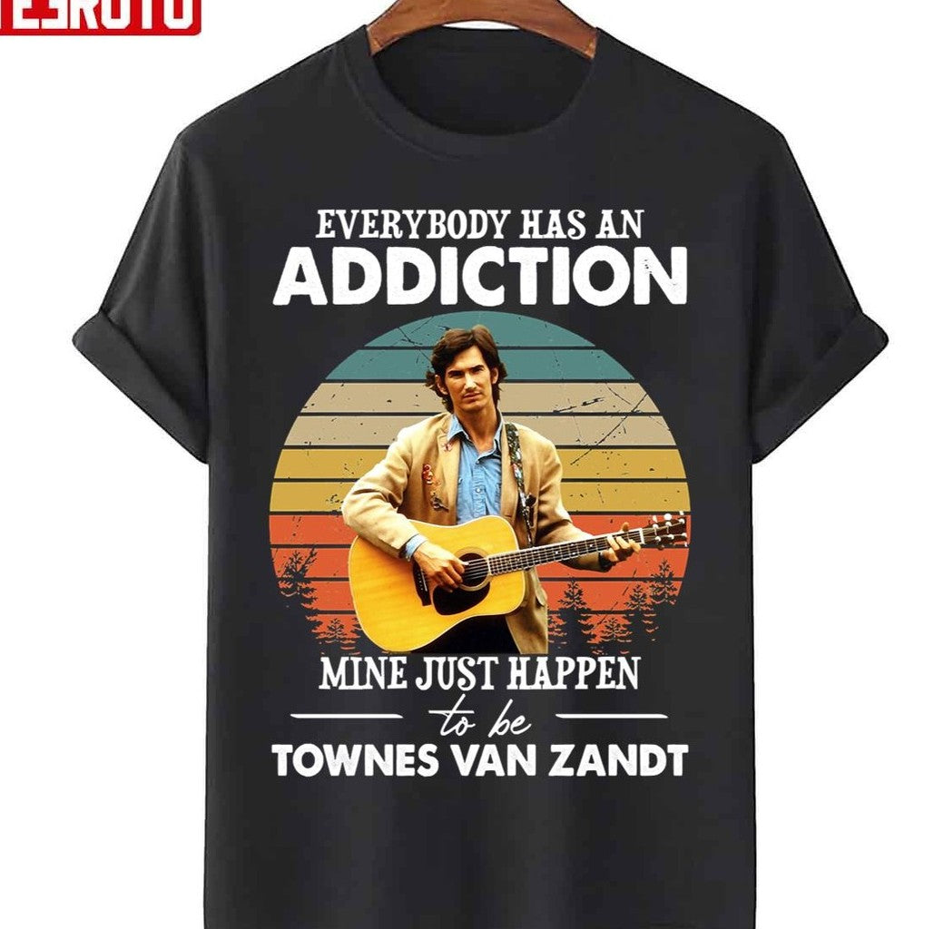 My Favorite People Townes Van Zandt Unisex T-Shirt