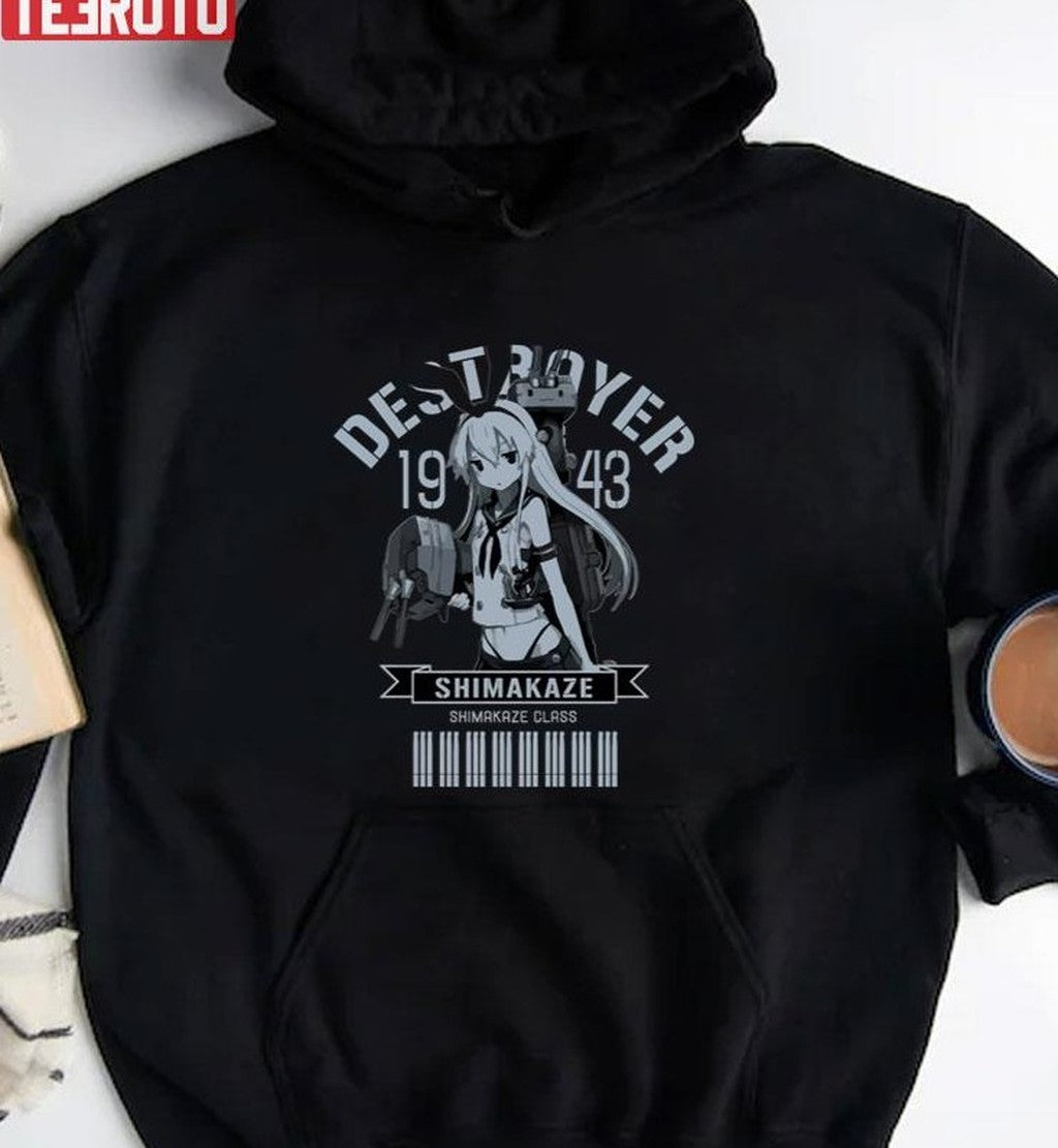Shimakaze Destroyer 1943 Kancolle Unisex T-Shirt
