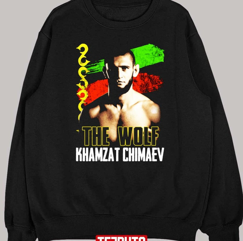 Apparels Khamzat Chimaev The Wolf Unisex T-Shirt