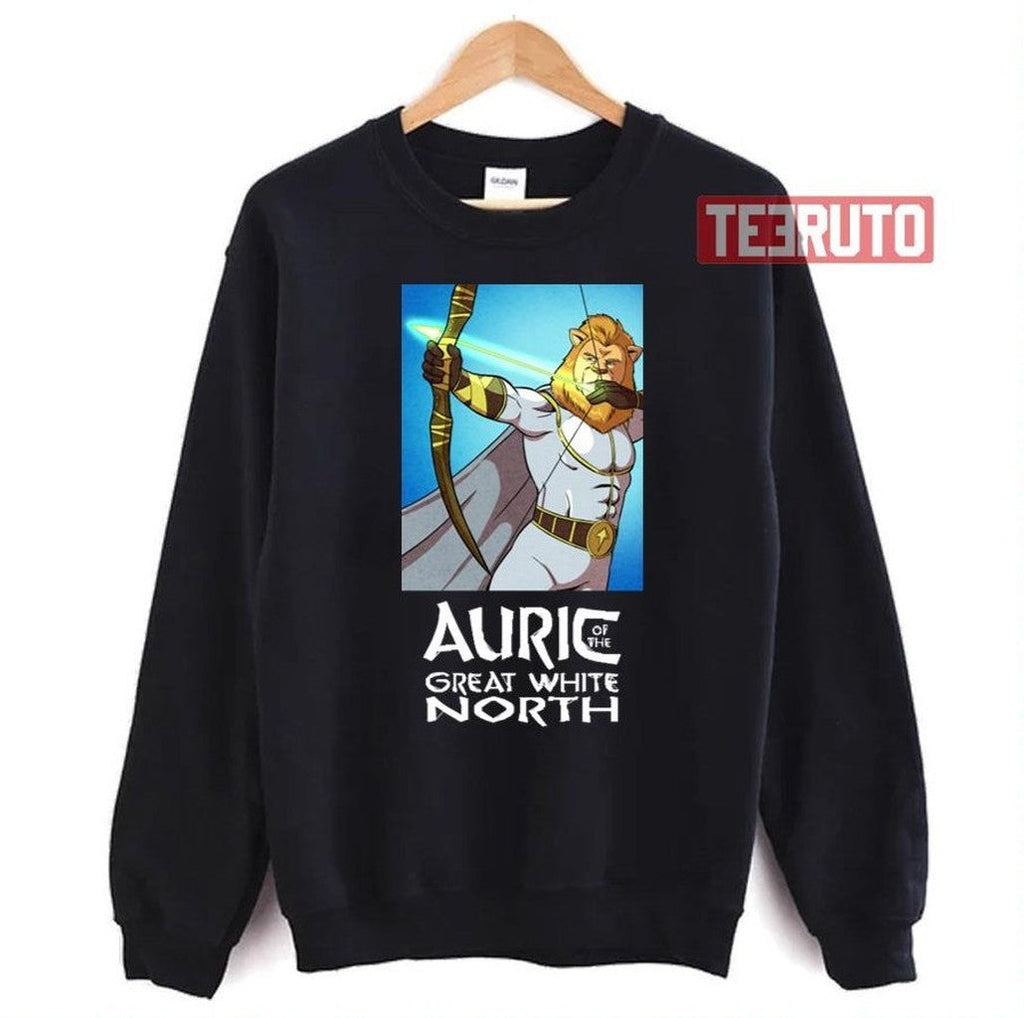 Aurie Great White North Old School Unisex T-Shirt