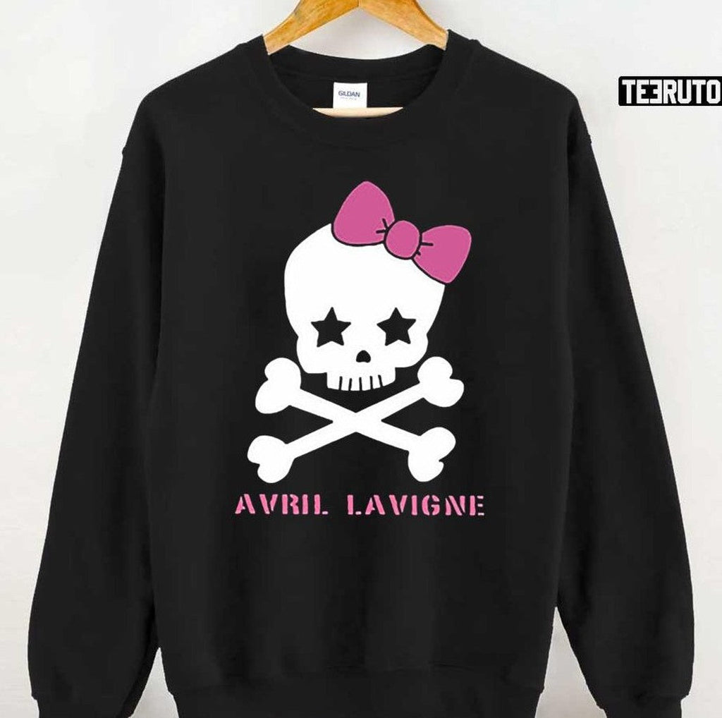 Avril Lavigne Pink Skull Unisex T-Shirt