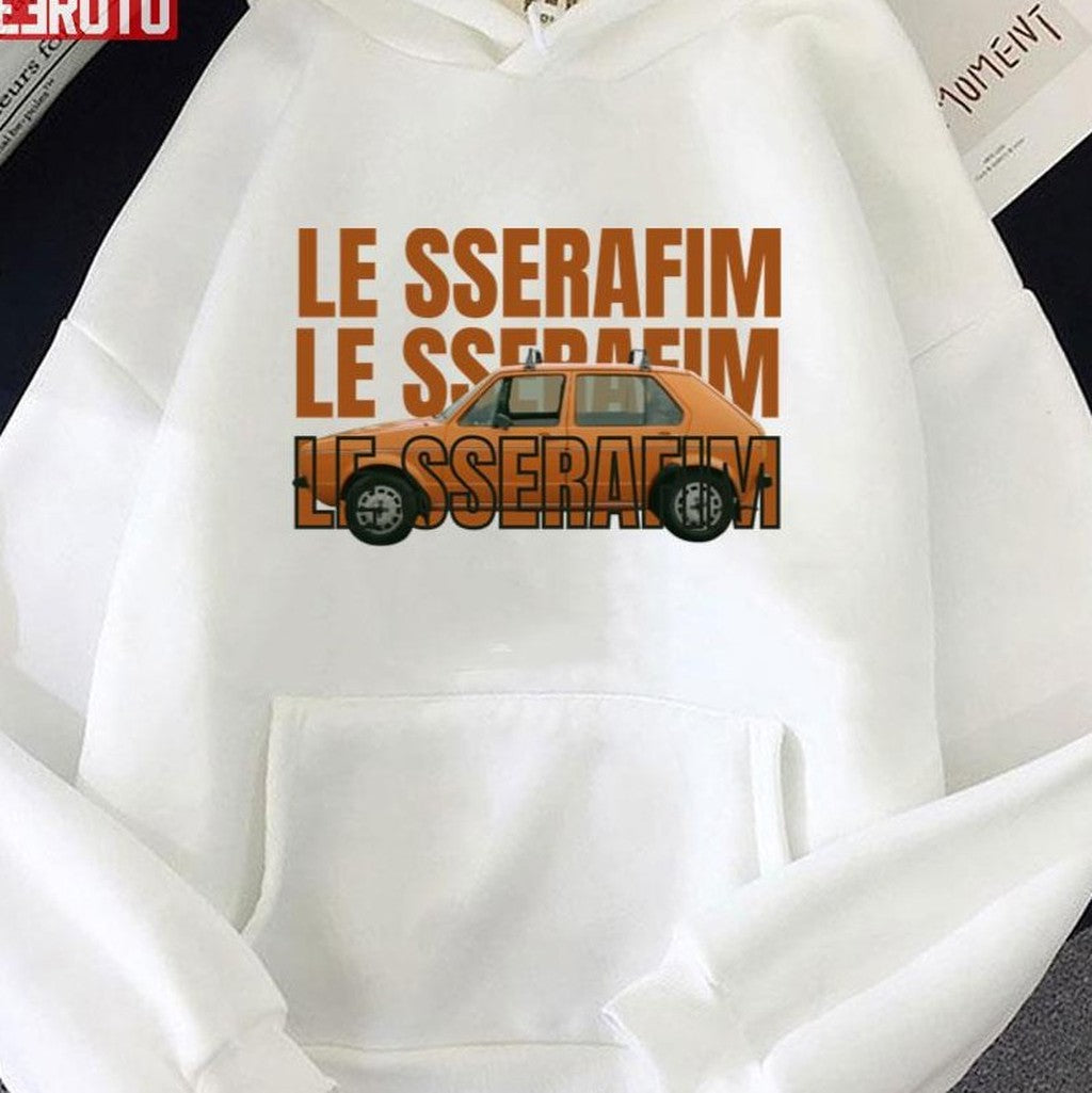 The Car Le Sserafim Unisex Hoodie