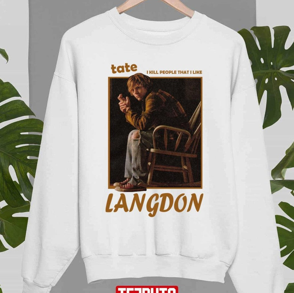 Tate Langdon Retro Evan Peter Actor Unisex Sweatshirt