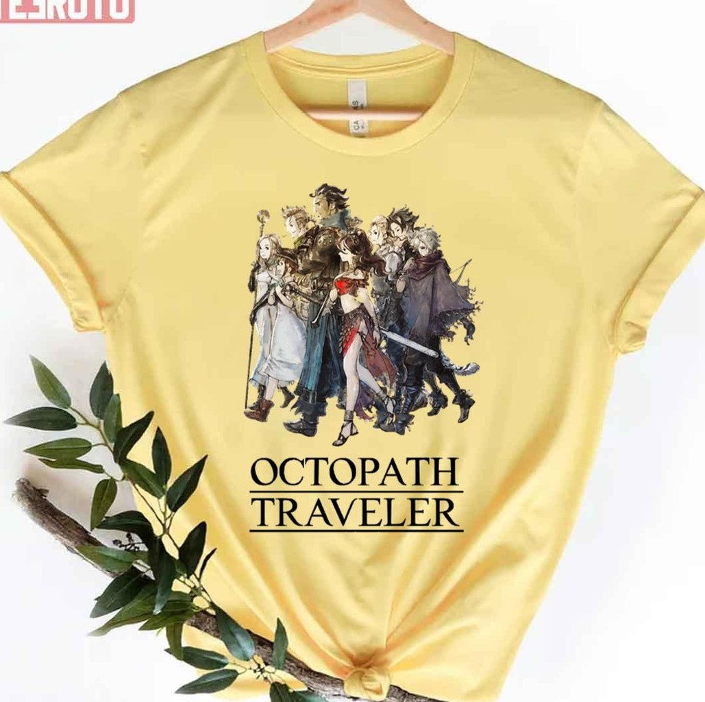 Octopath Travelers Logo Unisex T-Shirt