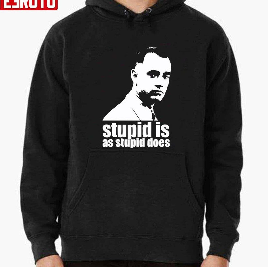 Stupid Is As Stupid Does Forrest Gump Artwork Unisex T-Shirt