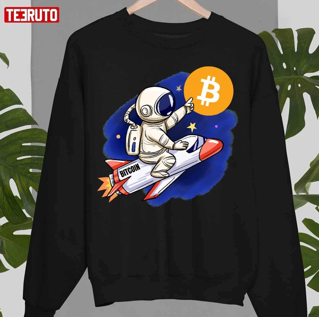 Bitcoin Astronaut Unisex T-Shirt