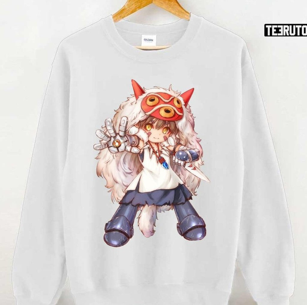 Princess Mononoke Cosplay Made In Abyss Prushka Unisex Hoodie