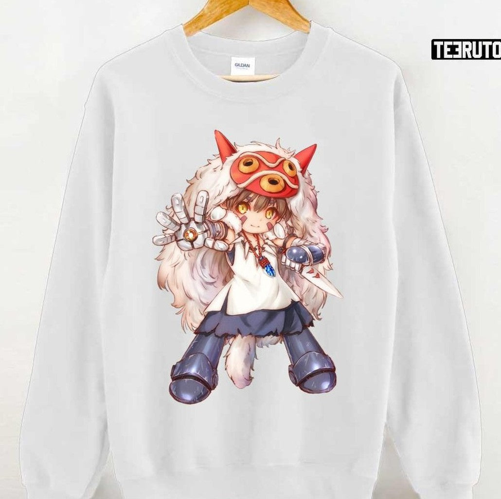 Princess Mononoke Cosplay Made In Abyss Prushka Unisex Hoodie