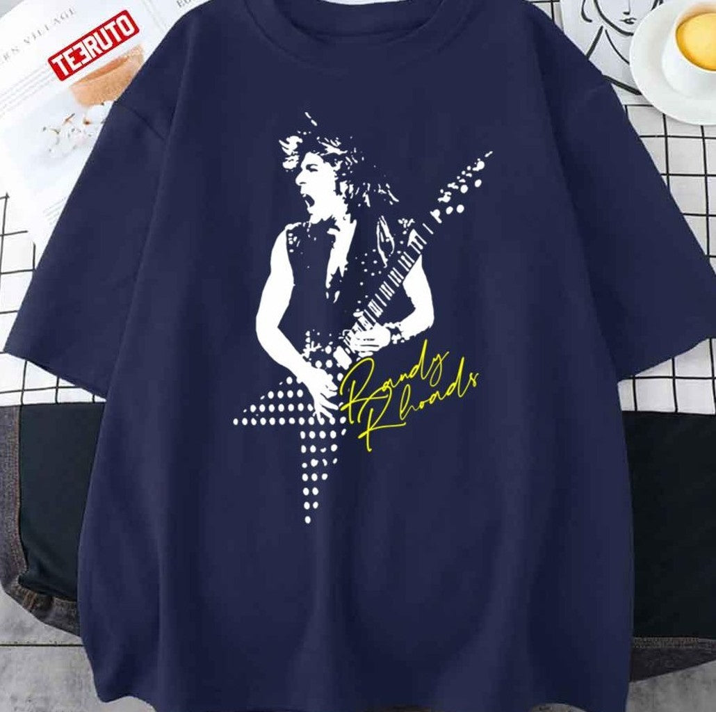 Best Licking The Guitar Randy Rhoads Unisex T-Shirt