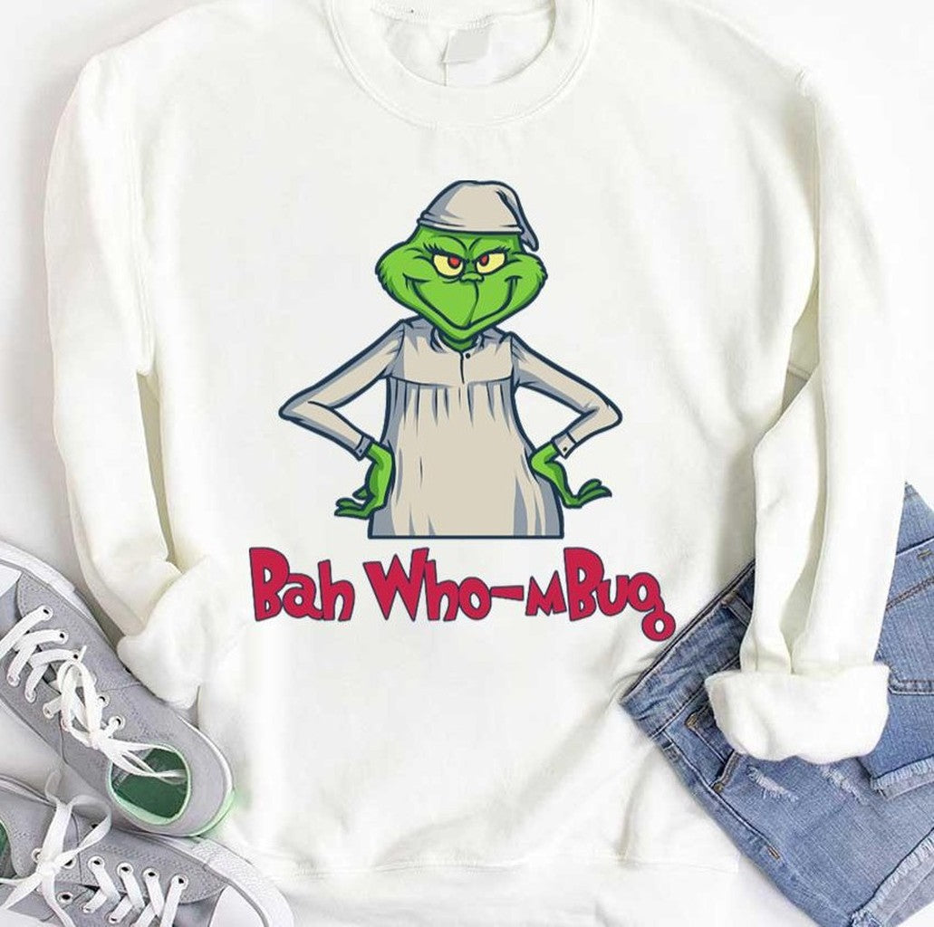 Bah Who Mbug Christmas Grinch Unisex T-Shirt