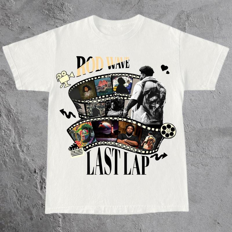 Rod Wave Last Lap Tour Concert 2024 Tshirt Sweatshirt, Country Music, Singer Fan, Tour Music 2024 Shirt, Unisex Sweater Pullover Tee