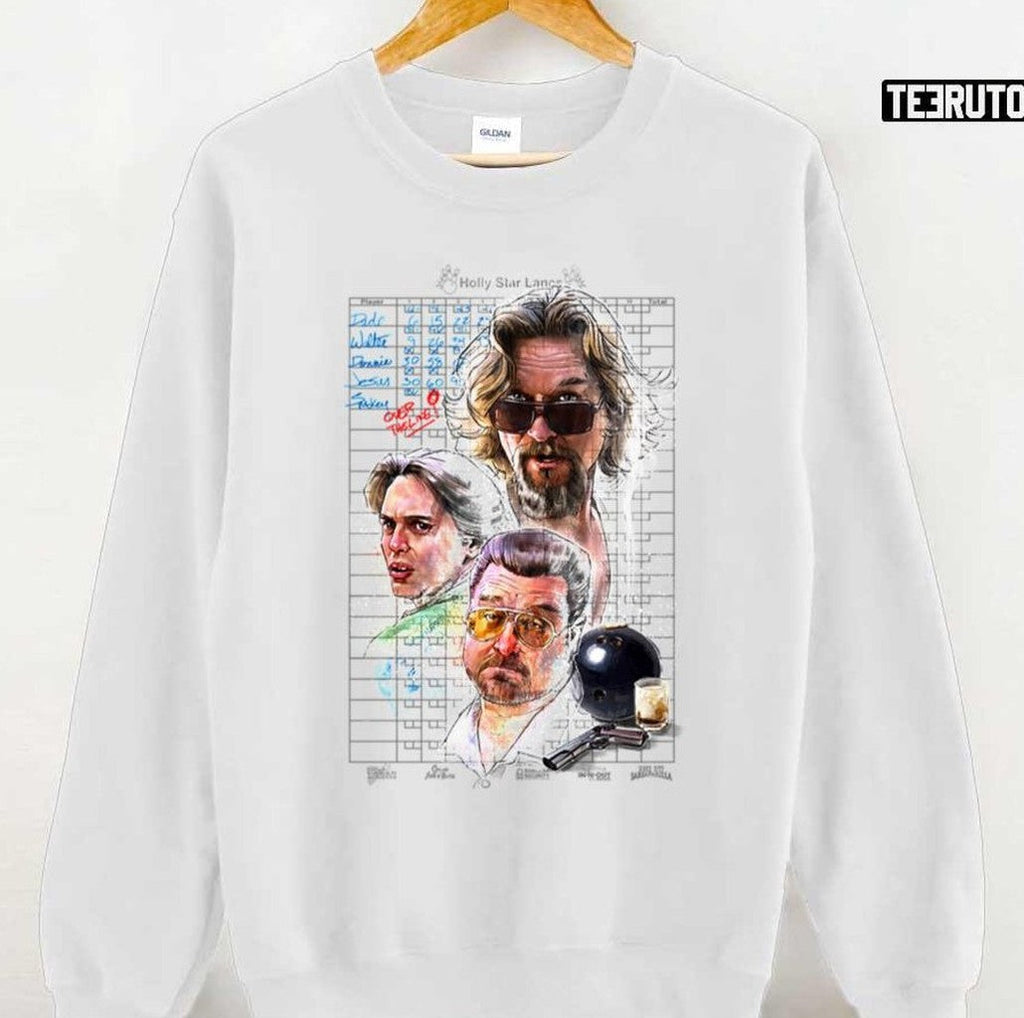 Sketch Design The Big Lebowski The Dudes Unisex T-Shirt