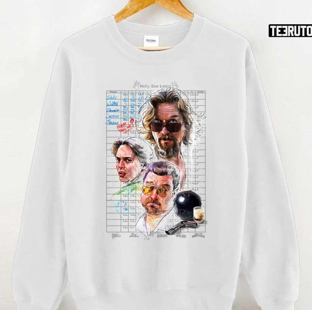 Sketch Design The Big Lebowski The Dudes Unisex T-Shirt