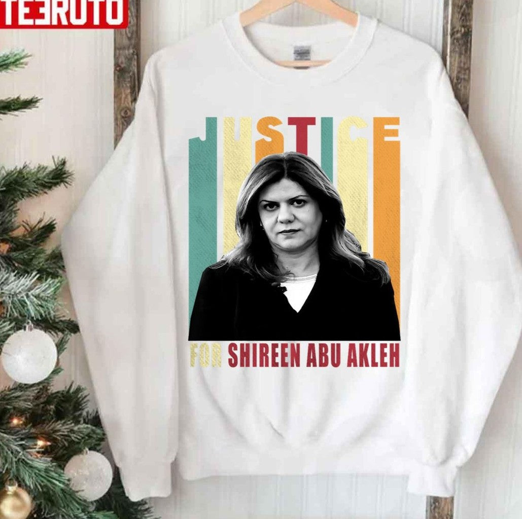 Rip Shireen Abu Akleh We Are All Shireen Unisex Sweatshirt