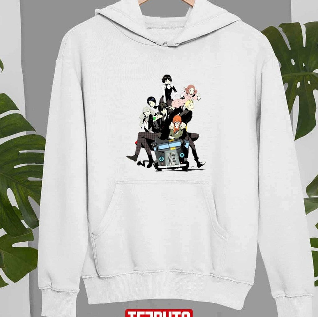 Shin Megami Morgana Mini Bus Persona 5 Unisex Sweatshirt