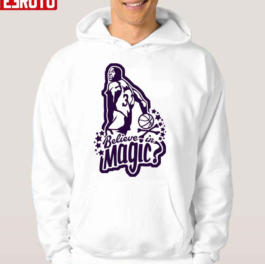 Believe In Magic Magic Johnson Unisex Hoodie