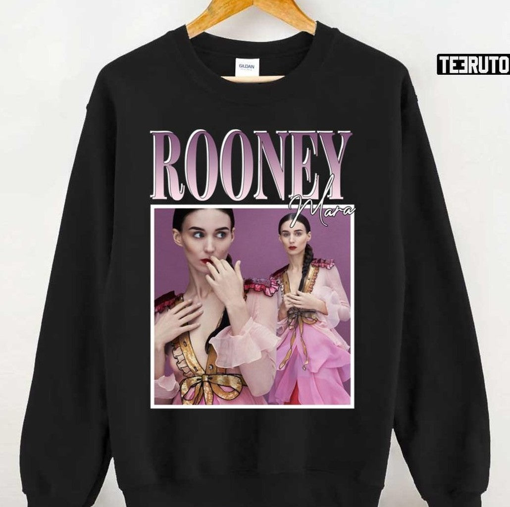 Rooney Mara Vinatge Bootleg Unisex T-Shirt