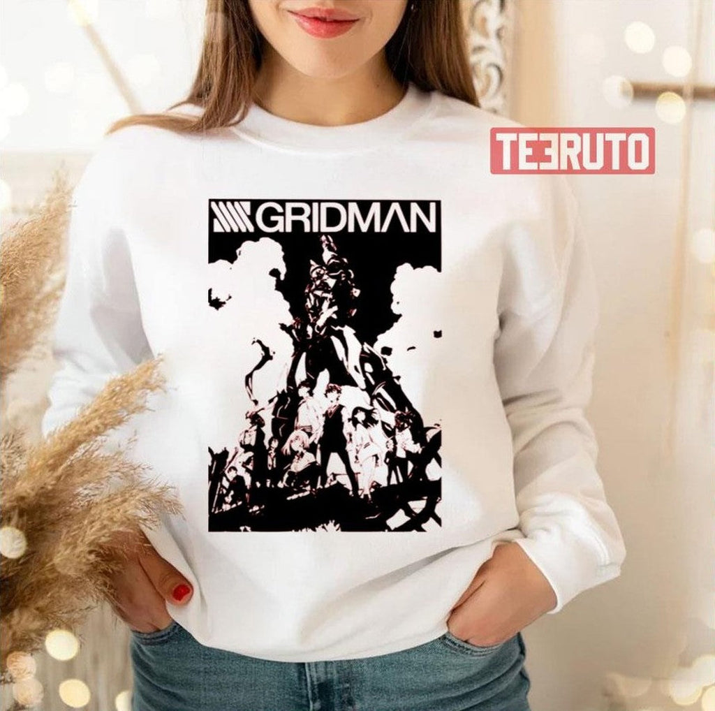 Black And White Ssss Gridman Team Unisex T-Shirt
