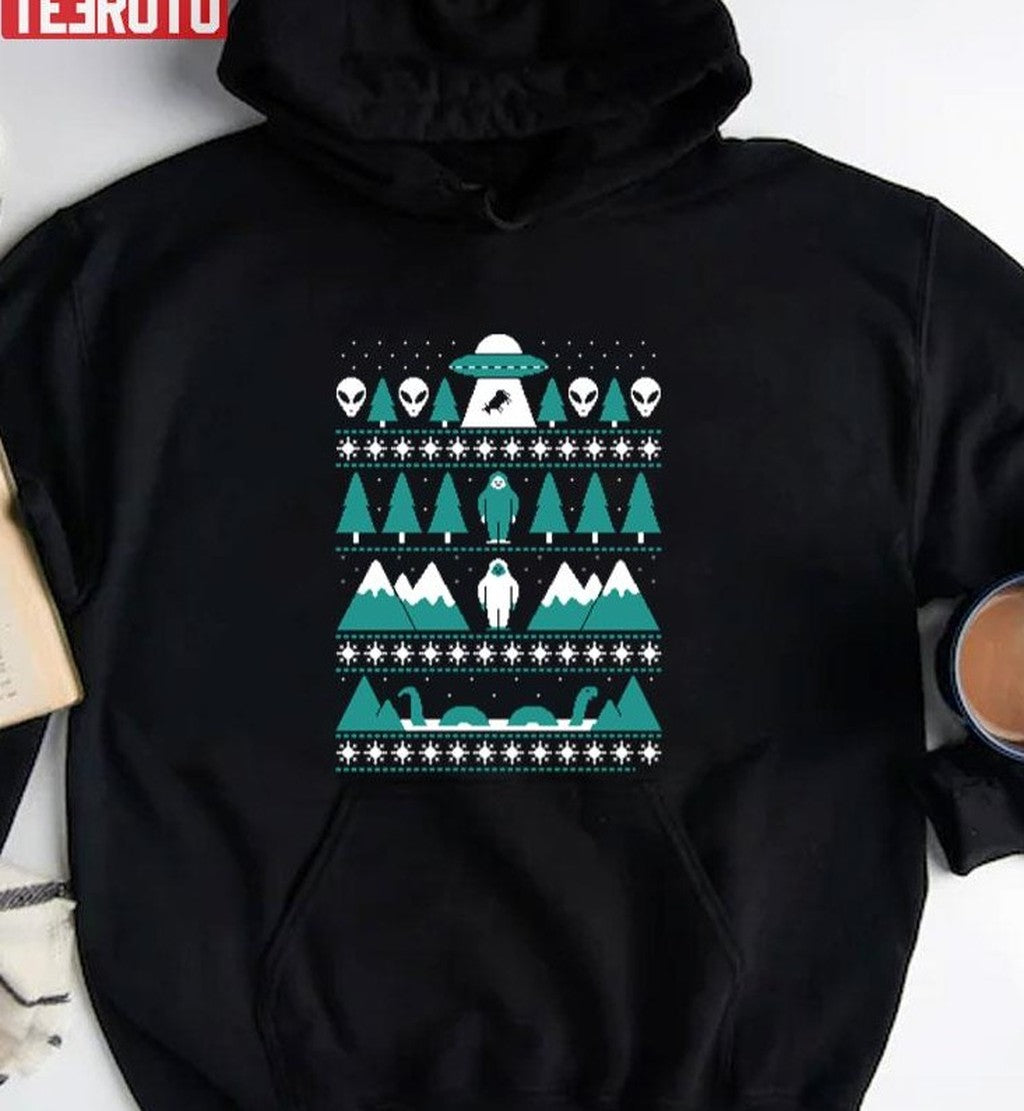 Paranormal Christmas Sweater Unisex Sweatshirt