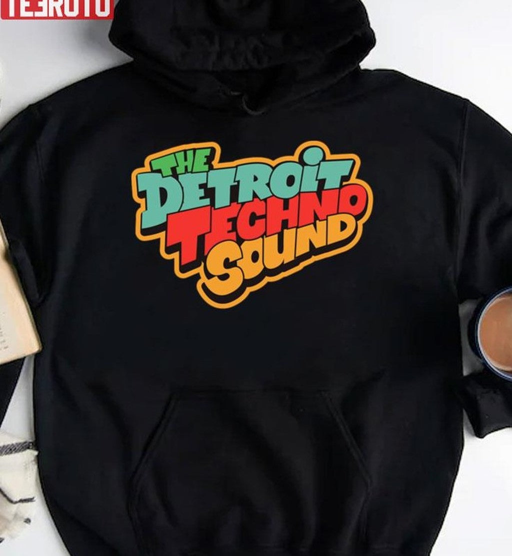 The Detroit Techno Sound Detroit Techno Design Unisex T-Shirt