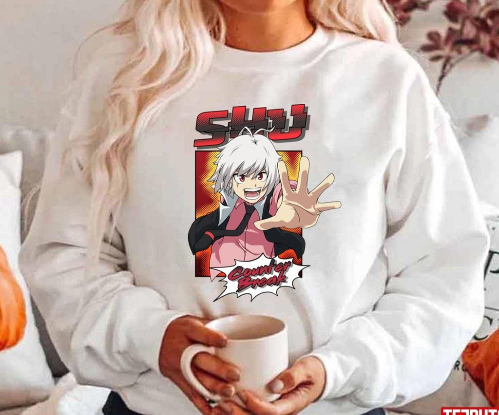 Attacking Beyblade Burst Shu Kurenai Unisex Hoodie