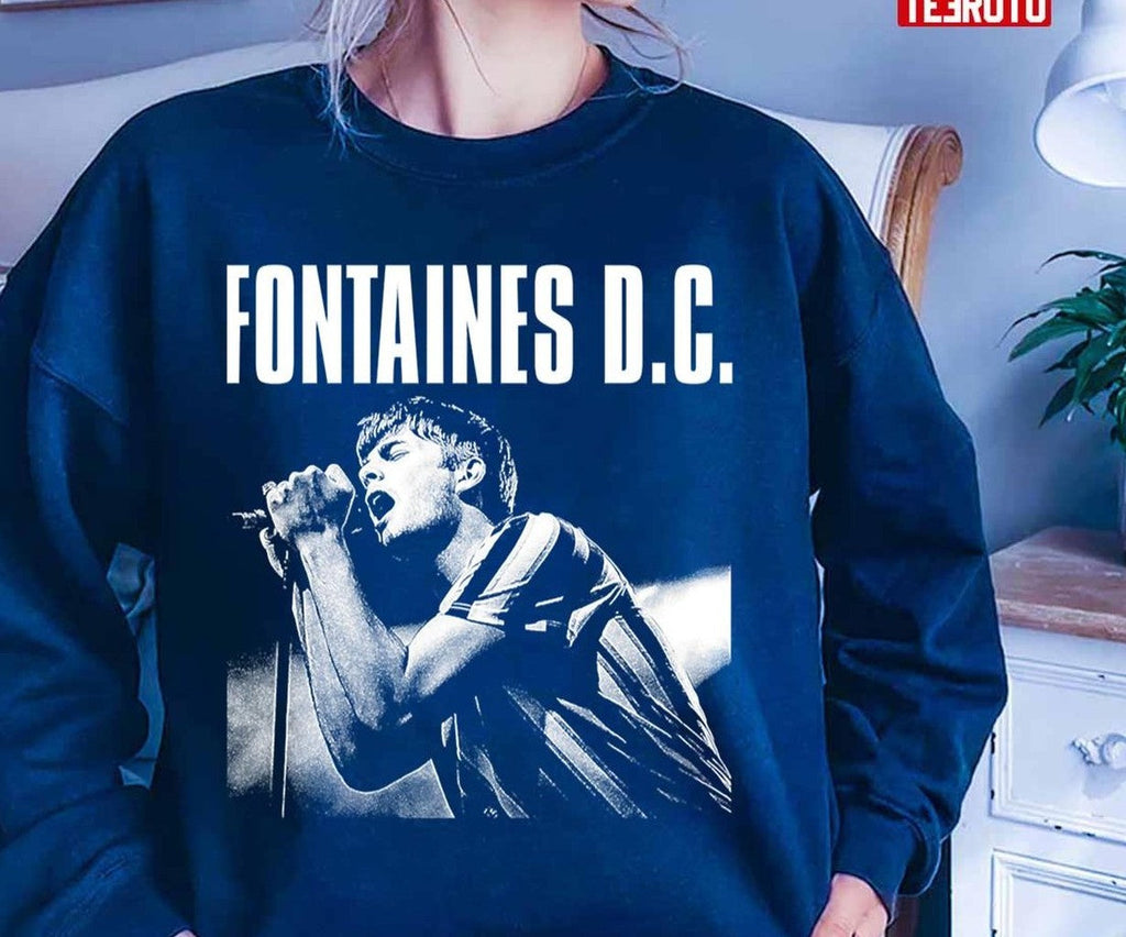Awesome Music Rock Cool Amy Taylor Sports Pretty Aria Nice Fontaines Dc Band Retro Unisex T-Shirt