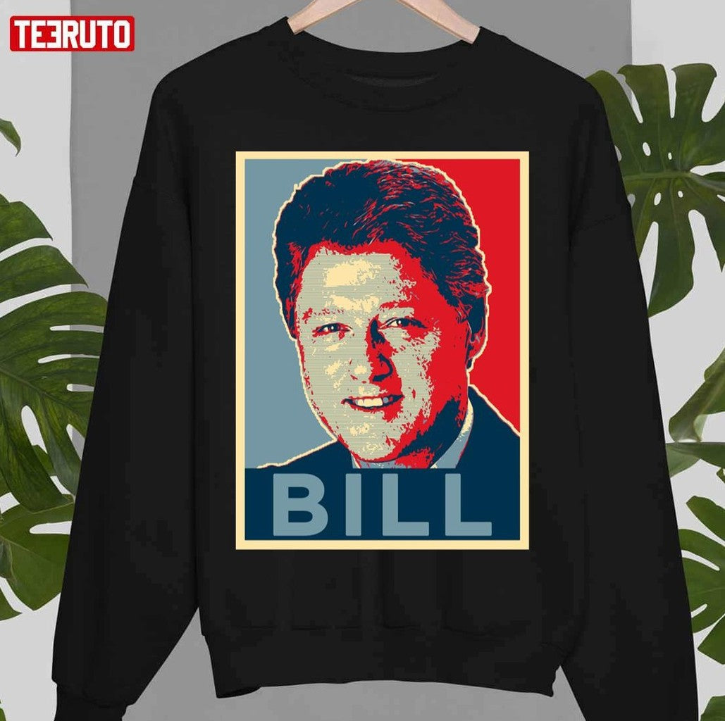 Bill Clinton Hope Poster Unisex T-Shirt