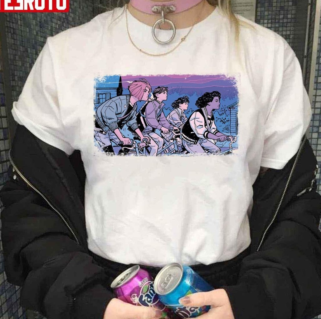 Paper Girls Comic Art Unisex Sweatshirt