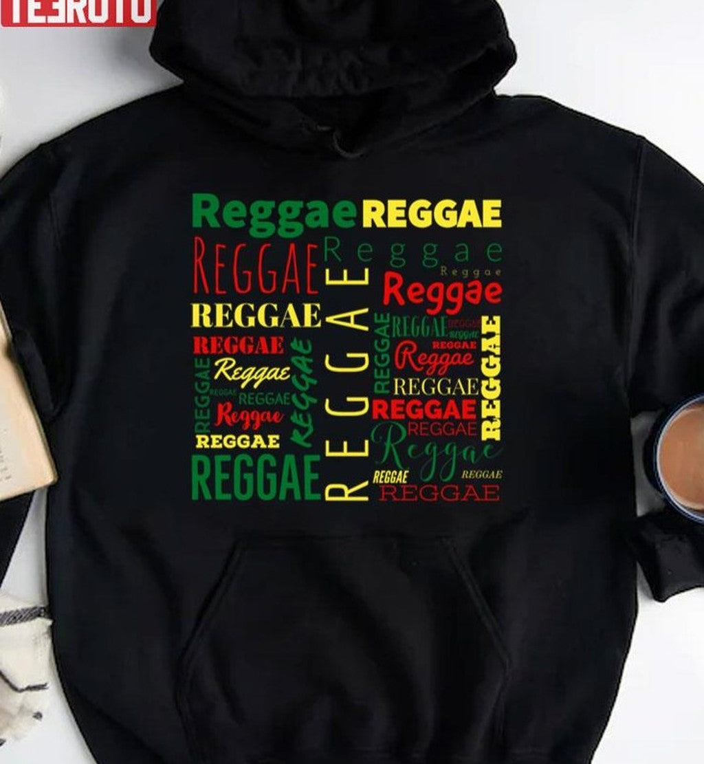 Reggae In Letters Damian Marley Unisex T-Shirt