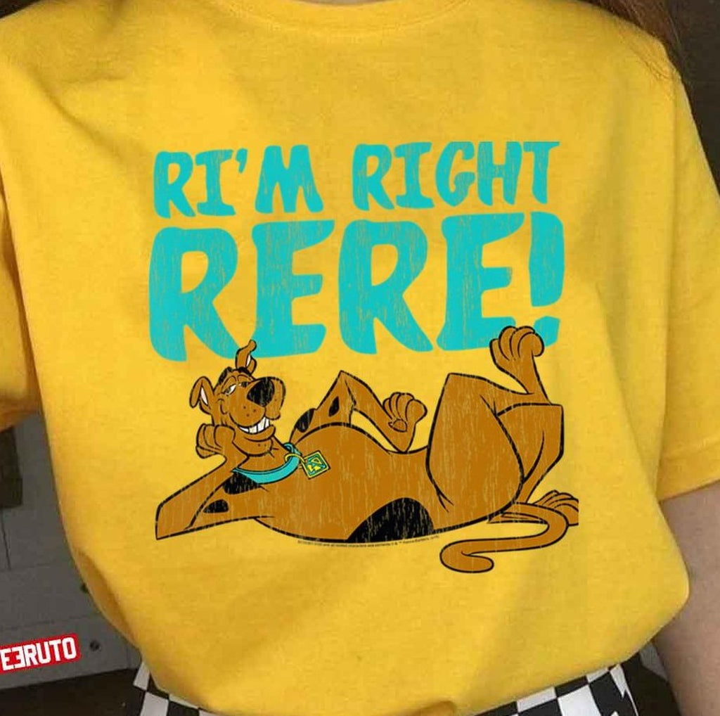 Right Here Scooby Doo Unisex T-Shirt