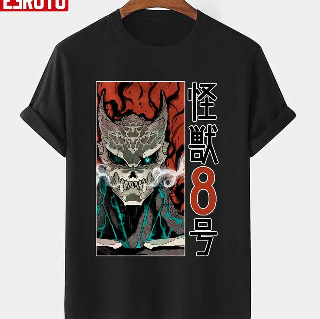 Best Art Of Kafka Hibino Kaiju No 8 Black Unisex T-Shirt