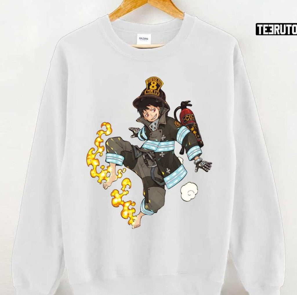 Shinra Kusakabe Fire Force Funny Art Unisex T-Shirt