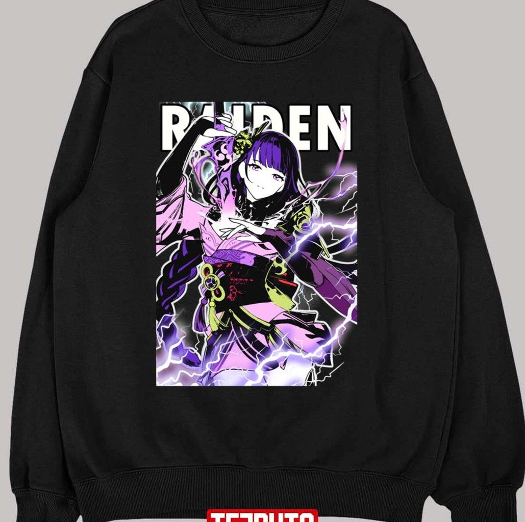 Raiden Shogun Genshin Impact Fan Made Unisex T-Shirt