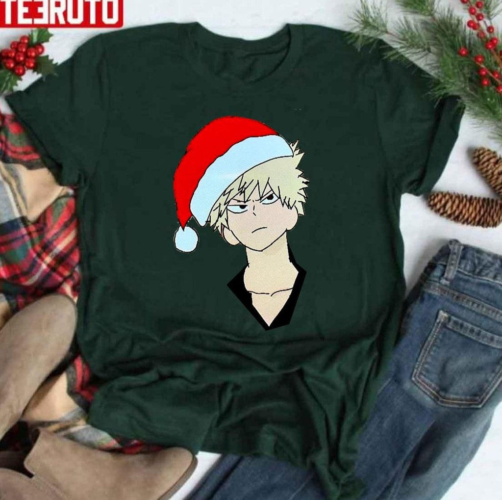 Bakugo Katsuki My Hero Academia Anime Christmas Unisex Sweatshirt