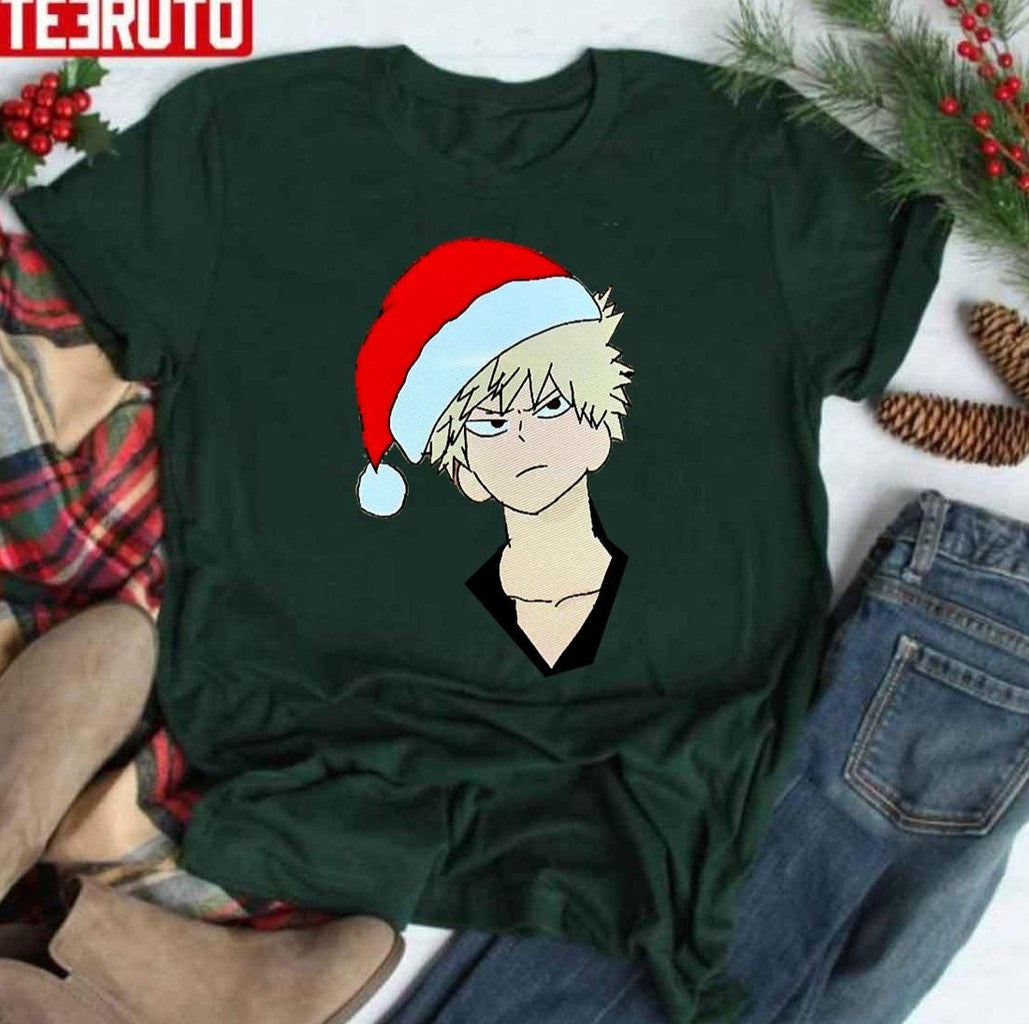 Bakugo Katsuki My Hero Academia Anime Christmas Unisex Sweatshirt