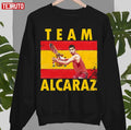 Spain Flag Team Alcaraz Carlos Alcaraz Unisex Sweatshirt