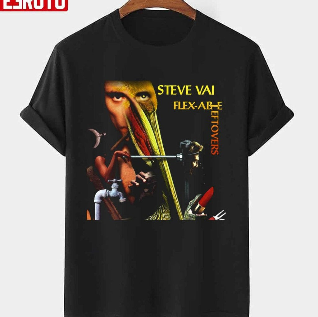 Steve Vai Flex-Ab E Leftovers Album Unisex T-shirt