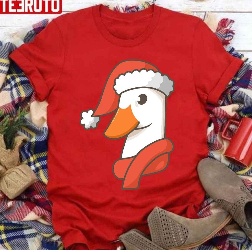 Santa Duck Christmas Unisex Sweatshirt