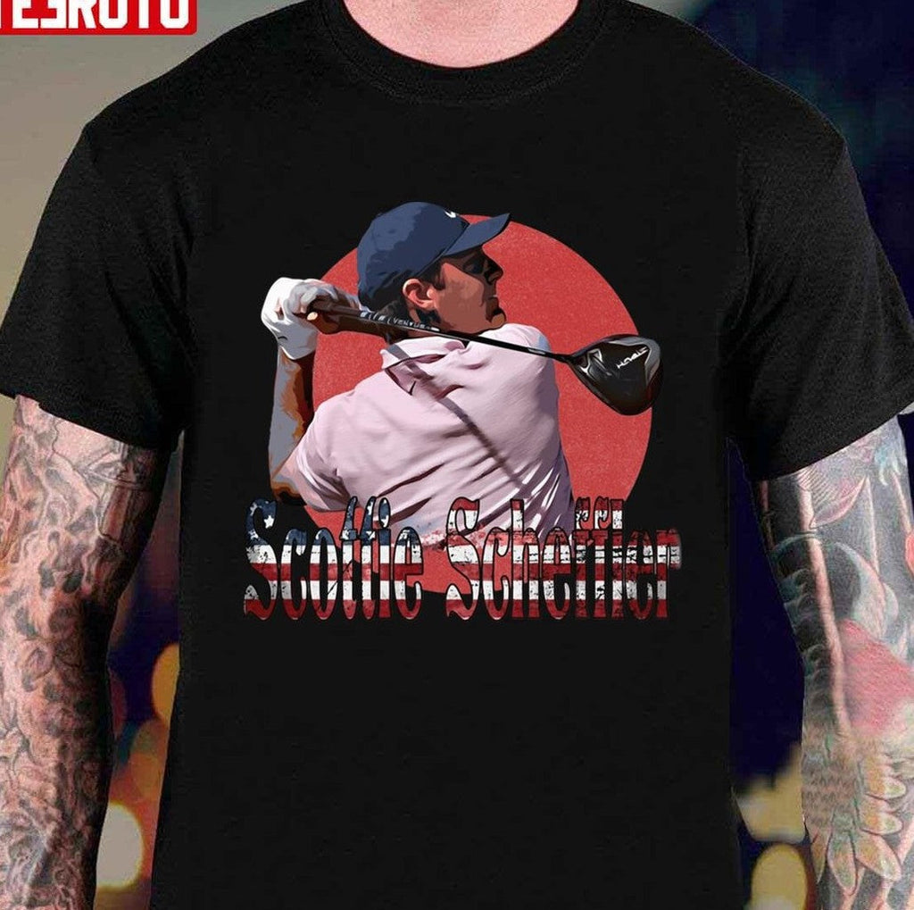 2022 Masters Tournament Winner American Golfer Scottie Scheffler Vintage Unisex T-shirt