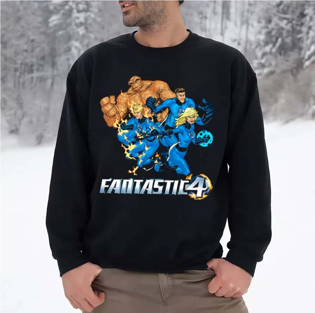 As My Right Foot Tremble Danced Fantasic Four Unisex Sweatshirt