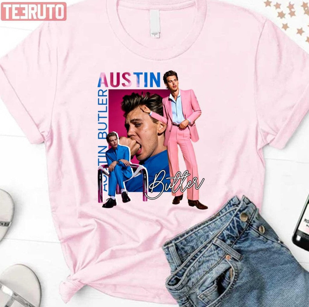 Austin Butler Art Vintage Signature Unisex T-Shirt