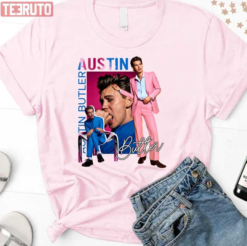 Austin Butler Art Vintage Signature Unisex T-Shirt