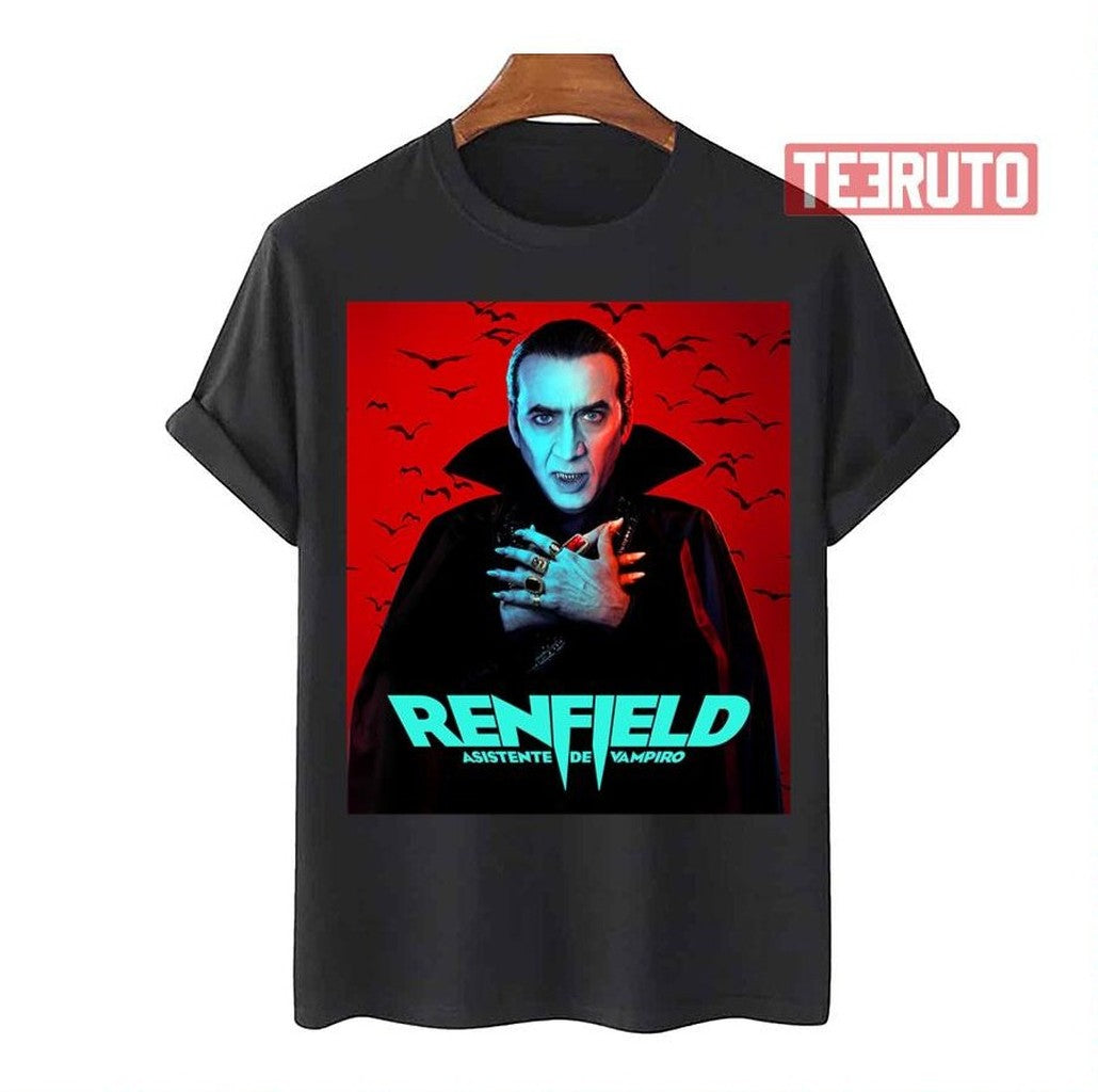 Movie Nicolas Cage Nicholas Hoult Renfield Unisex T-Shirt