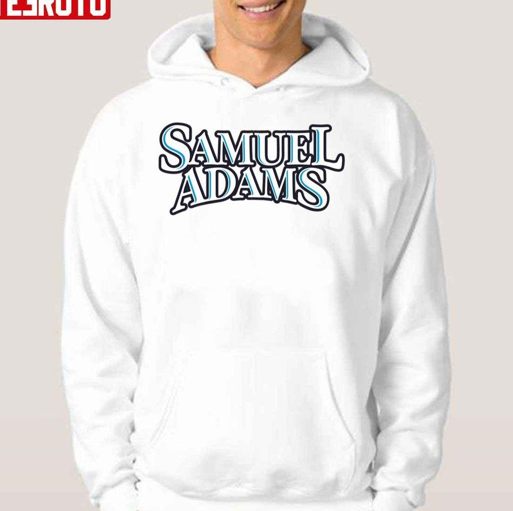 Samuel Adams Beer Logo Typography Unisex Hoodie