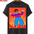 Oliver Tree In Flames Unisex T-Shirt