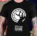 Back To The Future Doc Brown &amp; The Clock Tower Unisex T-shirt