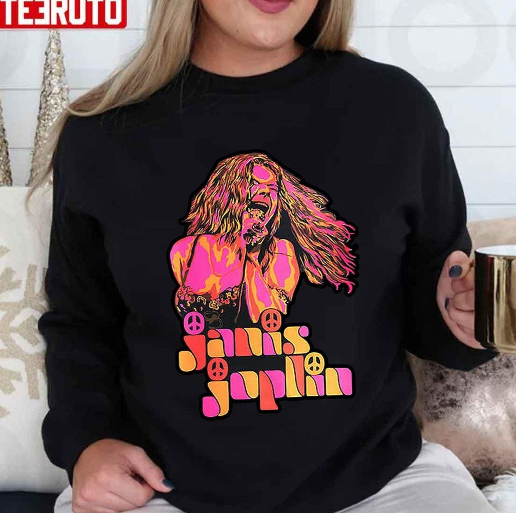 Pop Art Janis Joplin Unisex T-Shirt
