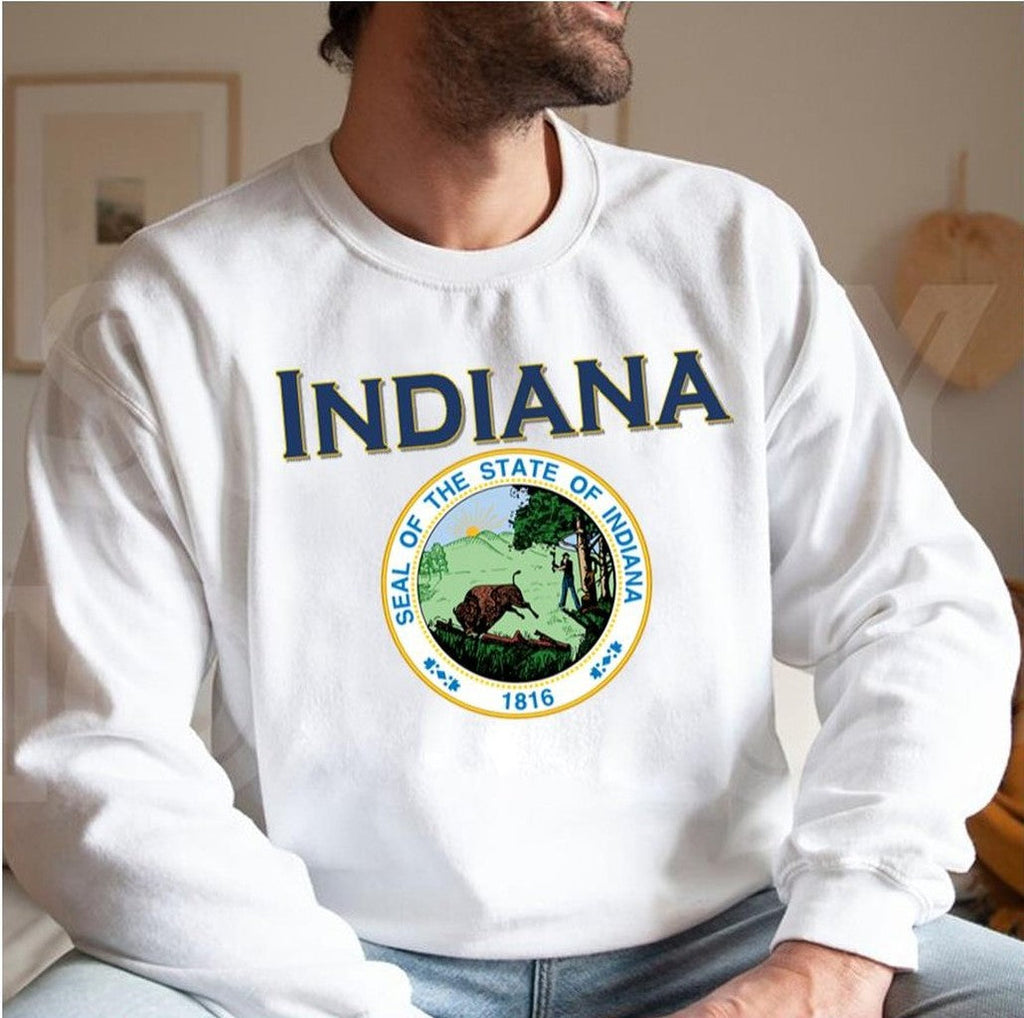 The Great State Of Indiana Unisex Sweatshirt